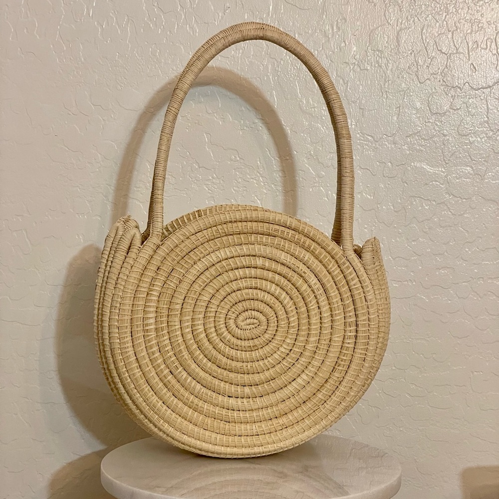 Raffia Straw Tote bag  👜